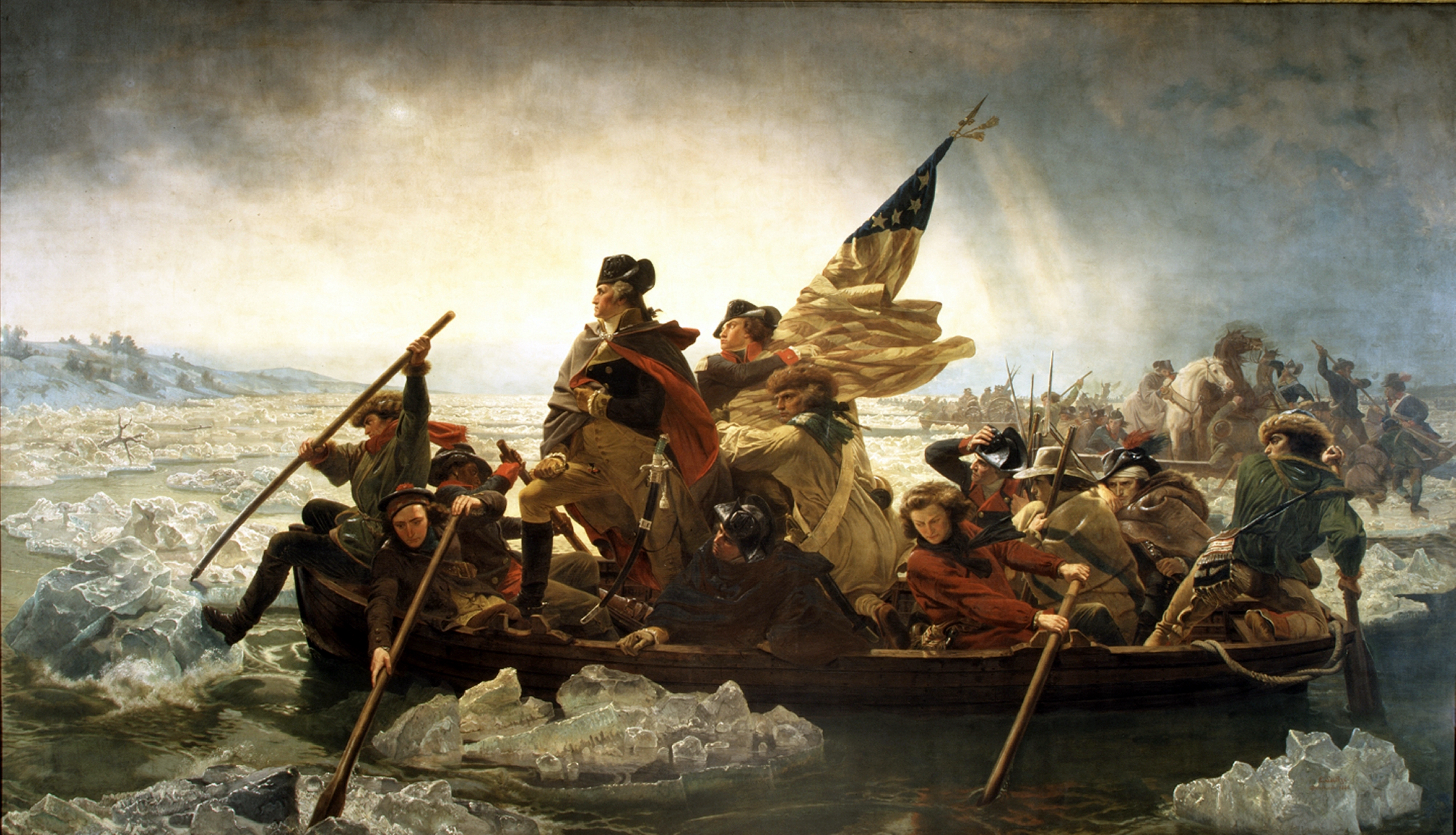 249 years ago today, Washington crossed the Delaware